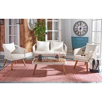 Raldin Patio Collection 4-pc. Conversation Set Weather Resistant