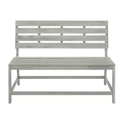 Ruben Natural Wood Patio Bench