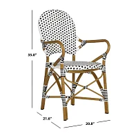 Hooper 2 Pack Patio Accent Chair