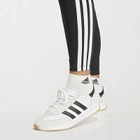 adidas Essentials High Rise 3 Stripes Full Length Leggings