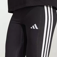 adidas Essentials High Rise 3 Stripes Full Length Leggings