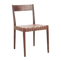 Eluned Dining Chair with Basket Woven Seat - Set of 2