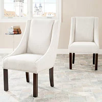 Morris Dining  Collection 2-pc. Upholstered Tufted Chair