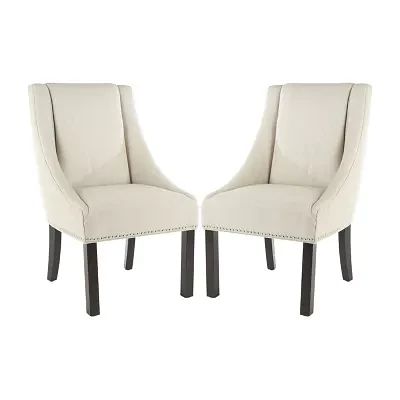 Morris Dining  Collection 2-pc. Upholstered Tufted Chair