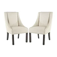 Morris Dining  Collection 2-pc. Upholstered Tufted Chair