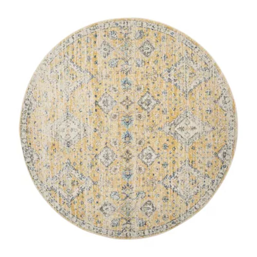 Safavieh Alphonse Geometric Round Rugs