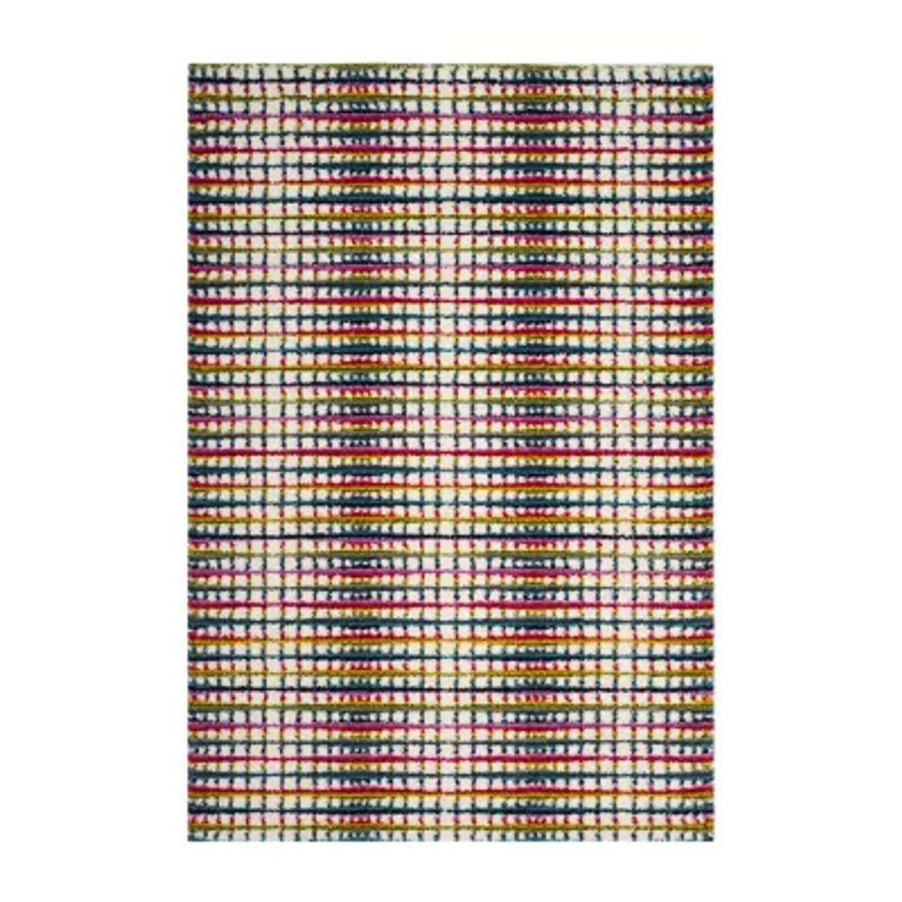 Safavieh Dorian Geometric Shag Rectangular Rugs