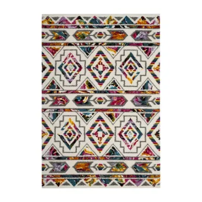 Safavieh Colleen Geometric Shag Rectangular Rugs