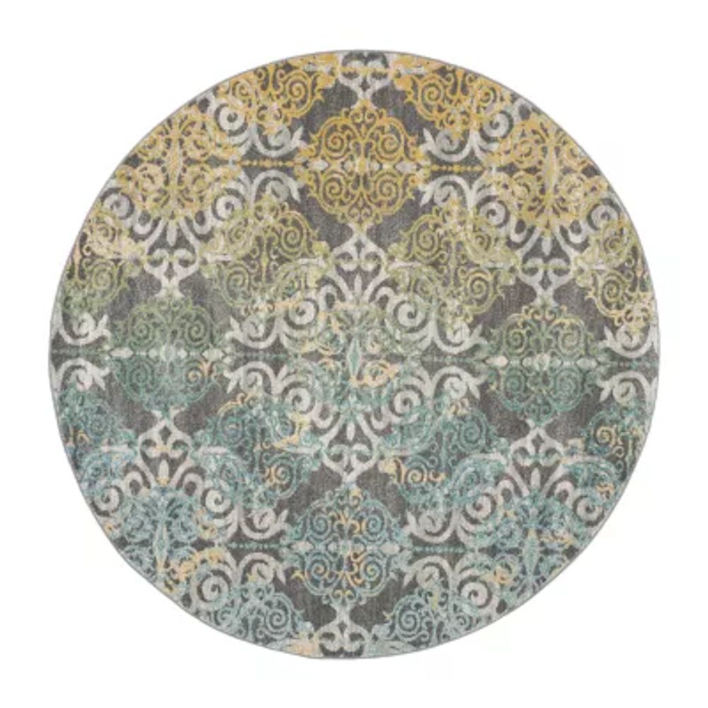 Safavieh Catriona Damask Round Rugs