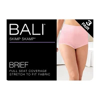Bali Skimp Skamp 3 Pack Cooling Brief Panty A633