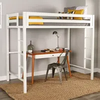 Premium Deluxe Metal Loft Bed