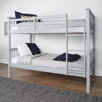 Solid Wood Mission Design Bunk Bed