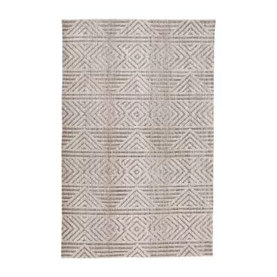 Weave And Wander Kathleen Rectangular Rugs & Floor Coverings Indoor Geometric Accent