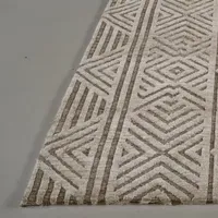 Weave And Wander Kathleen Geometric Indoor Rectangular Accent Rug