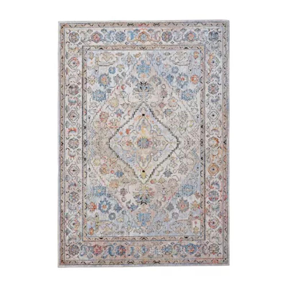 Weave And Wander Makayla Rectangular Rugs & Floor Coverings Indoor Medallion Accent Rugs