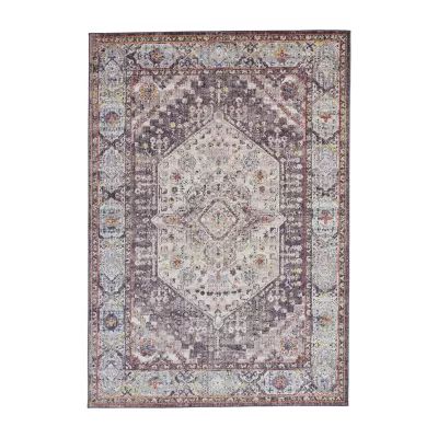 Weave And Wander Elliot Medallion Indoor Rectangular Accent Rug