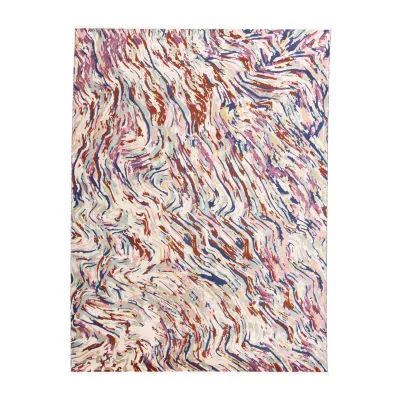 Weave And Wander Rhea Abstract Indoor Rectangular Accent Rug