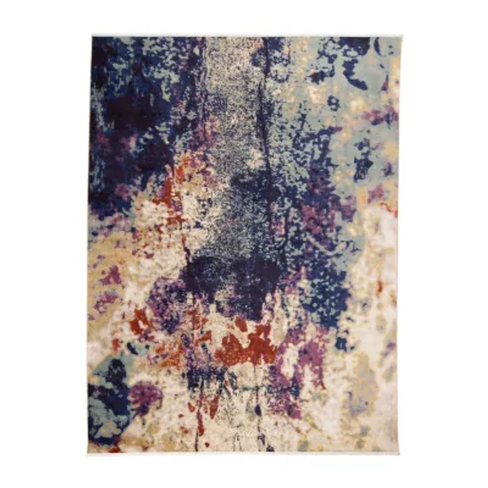 Weave And Wander Frida Abstract Indoor Rectangular Accent Rug