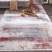 Weave And Wander Amora Abstract Indoor Rectangular Accent Rug