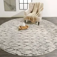 Weave And Wander Rndmilana Indoor Round Area Rugs