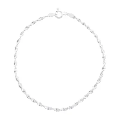 Silver Treasures Inch Chain Bracelet