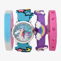 Limited Too Girls Multicolor 4-pc. Watch Boxed Set Lmt20004jc21