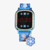 Disney Frozen Girls Digital Multicolor Strap Watch Fzn4691jc