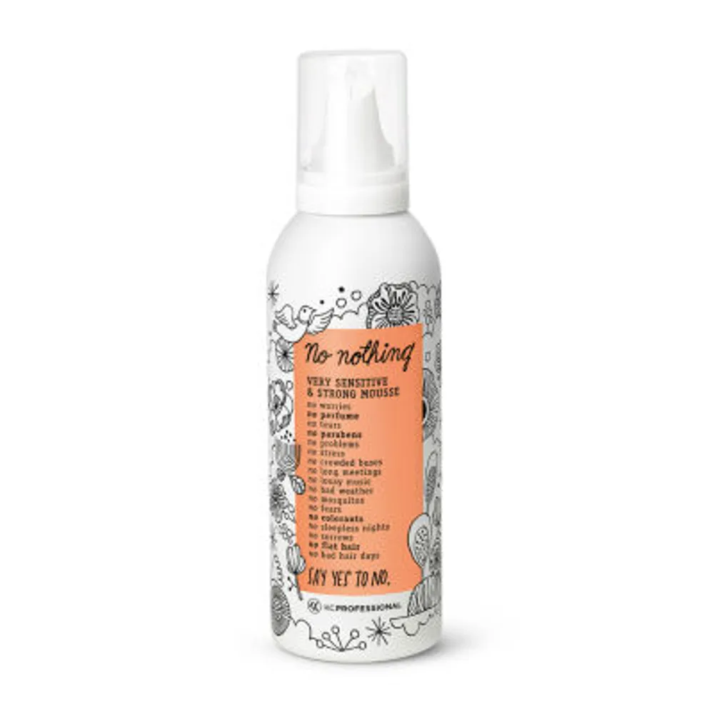 No Nothing Fragrance Free Strong Mousse - 6.8 Oz.