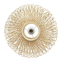 All the Rages Lalia Home Circular Rattan Pendant Lights