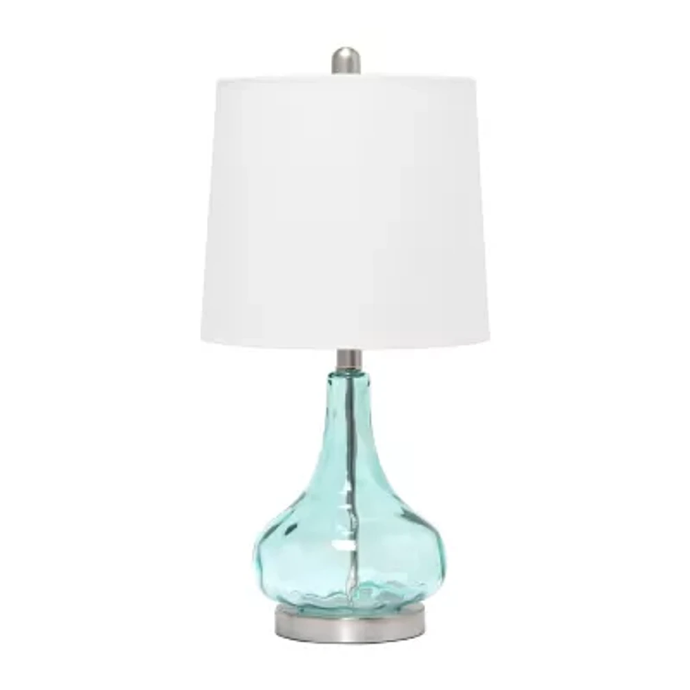 All the Rages Lalia Home Rippled Table Lamp