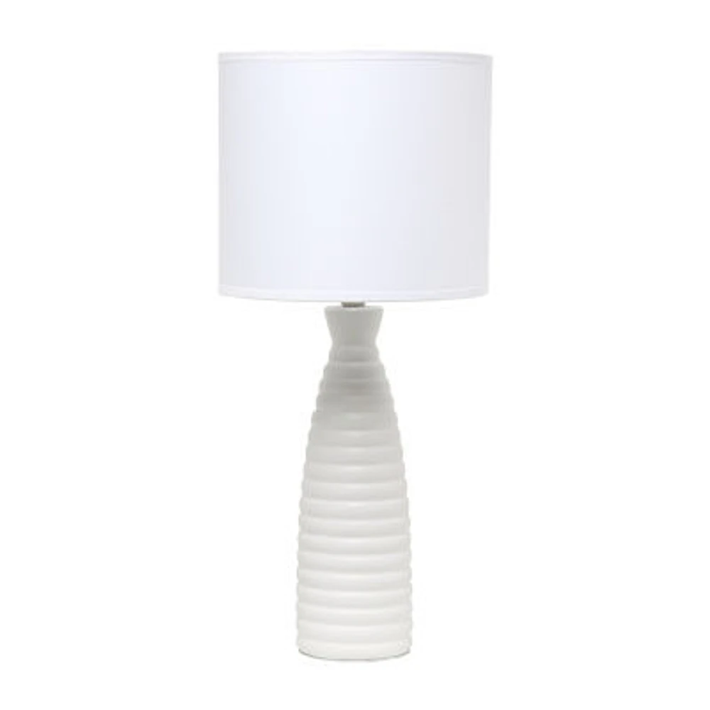All the Rages Simple Designs Alsace Bottle Table Lamp