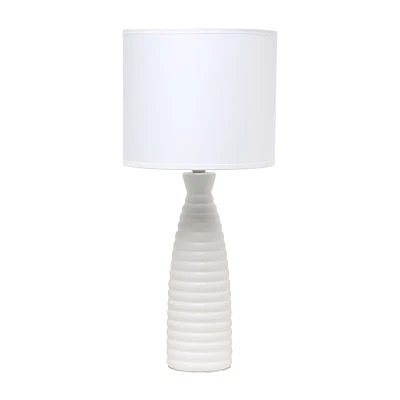 All the Rages Simple Designs Alsace Bottle Table Lamp