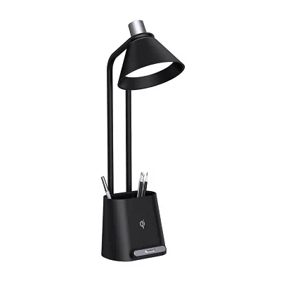 Sheffield Labs 16.6" Raquel Black Matte Led Desk Lamp