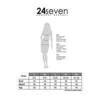 24seven Comfort Apparel Womens Short Sleeve Maxi Dress