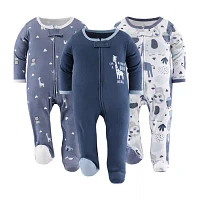 The Peanutshell Blue Safari Baby Boys 3-pc. Sleep and Play