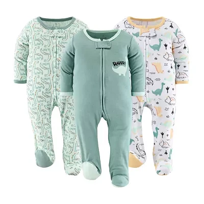 The Peanutshell Green Dino Baby Boys 3-pc. Sleep and Play