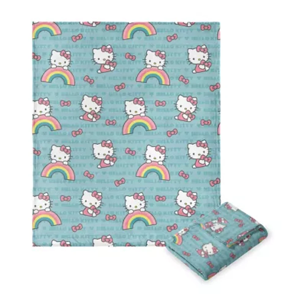 Sanrio Hello Kitty Bow So Sweet Silk Touch Throw