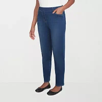 Alfred Dunner Harvest Moon Womens Straight Pull-On Pants