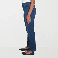 Alfred Dunner Harvest Moon Womens Straight Pull-On Pants