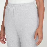 Alfred Dunner Casual Fridays Womens Straight Pull-On Pants