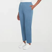 Alfred Dunner Casual Fridays Womens Straight Pull-On Pants