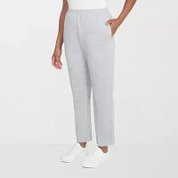 Alfred Dunner Casual Fridays Womens Straight Pull-On Pants