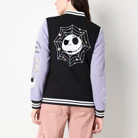 Fleece Midweight Nightmare Before Christmas Womens Juniors Bomber Jacket