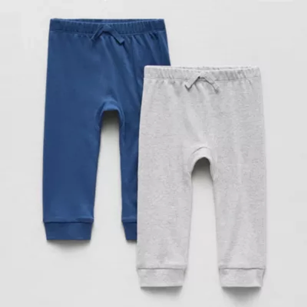 Okie Dokie Baby Boys 2-pc. Cuffed Jogger Pant