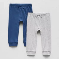 Okie Dokie Baby Boys 2-pc. Cuffed Jogger Pant