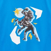 Xersion Little & Big Boys Crew Neck Short Sleeve Graphic T-Shirt