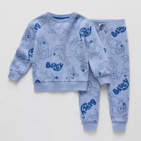 Toddler Boys 2-pc. Fleece Bluey Pant Set