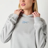 Reebok Womens Fleece Long Sleeve Hoodie