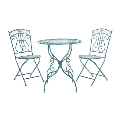 Semly Patio Collection 3-pc. Bistro Set Folding