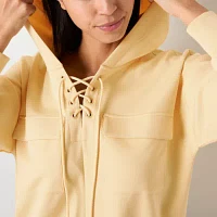 Stylus Womens Long Sleeve Hoodie